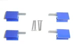 Taylor Spark Plug Wire Holder 42765; Vertical Mounting Bracket Only, Blue, 4PCS. Fixed Price $33.68.