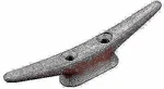 Sea Dog Die Cast Aluminum Flat Head Closed Base Cleat 5"L 1/4" Fh Fstnr 046105-1. Fixed Price $15.02.