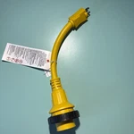 Rv Amp To 110V Power Adapter With Twist 15A Female Lock. Fixed Price $40.49.