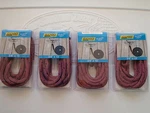 Double Braid Dock Lines 3/8" X 15FT Seachoice 42451 Burgundy Black Tracer 4PAC. Fixed Price $61.59.