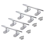 Thorn Dock Cleat Marine Stainless Steel Open Base Sliver INCH,4PCS. Fixed Price $27.55.