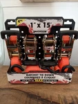 Erickson Manufacturing 15' Long X 1" Wide, 2,000 Lb Basket Capacity, Polyeste.... Fixed Price $50.00.