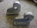 Edson Marquipt Weaver Dinghy Davits Swim Platform Chocks Aluminum Pair Boating. Fixed Price $125.00.