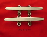 S.s. Stainless Steel Heavy Duty Boat Dock Deck Marine Yacht Line Rope Cleat 6''. Fixed Price $13.99.