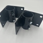Stationary Dock Inside Corner Pipe Holder Brackets Post Hardware Black. Fixed Price $33.96.