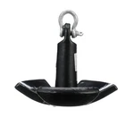 Seachoice 12 Pound Black Vinyl Coated River Anchor With Galvanized Shackle. Fixed Price $55.39.