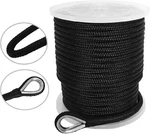 Novelbee 5/8 Inch X 300 Feet Double Braid Nylon Anchor Line With Stainless Steel. Fixed Price $150.79.