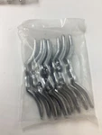 Pack Of Seadog Genuine 672100 Chrome Zinc Tie Down Cleat 4-7/16" X 7/8". Fixed Price $39.20.