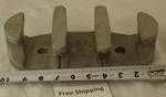 Goldeneye The Gripper No Tie Rope Zig Zag Boat Cleats 10" X 5". Fixed Price $49.00.