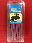 Dock Line Double Braided Nylon Rope 1/2" X 15' Burgundy Seachoice 39951. Fixed Price $14.99.