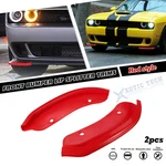 Front Bumper Corner Edge Guard Trim For Dodge Challenger Srt Hellcat 2015-24. Fixed Price $32.09.