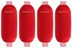 (4) Rockville C1030B 10X30 Red Fender Cover Boots Stretch Uv/abrasion Resistant. Fixed Price $52.95.
