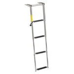 Garelick 19677 Over-platform Telescoping Ladder W/ Poly Treads 4 Steps. Fixed Price $252.49.