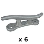 Seachoice 15 Inch Cast Aluminum "s" Cleats For Boats And Docks - Pack Of 6. Fixed Price $373.93.