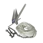 Lewmar 7LB Lfx Anchoring Kit With 10FT G4 1/4IN Chain 150FT 1/2IN 8-PLAIT Line. Fixed Price $390.99.
