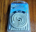 Dock Rite White Nylon Boat Line DR52862 3/8 X 20 (new) QTY-1 Freeship. Fixed Price $14.99.