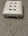 White Taylor Made Rafting Cushion Boat Fender. Fixed Price $75.99.