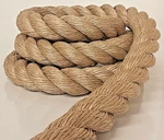 2" X 50' Nautical Pro-manila Tan Poly Tree Farms Landscape Boat Dock Fitness. Fixed Price $255.67.