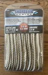 Shoreline Marine Double Braided Nylon Dock Line, 1/2 X 25 Ft, Gold/white. Fixed Price $18.00.