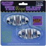 Panther 55-8200 3" Chrome Gripper Rope Cleats. Fixed Price $32.03.