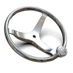 Lewmar Spoke 13.5" Steering Wheel W/power-grip Knob 89700820. Fixed Price $180.54.
