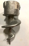 Dock Edge Stationary Base Leg Pipe Sand Auger Galvanized 2" Female. Fixed Price $24.99.
