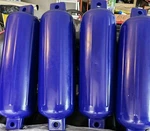 Polyform Boat G-4 Series Twin Eye Fenders 6.5" X 22" Cobalt Blue New. Fixed Price $110.00.