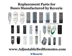 Reverie Remote Controls For Adjustable Beds - All New Gen Models. Fixed Price $99.00.