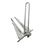 Galvanized Dutton Lainson Spade Anchor With Slip Ring 4BOATS. Fixed Price $51.08.