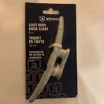Attwood Cast Iron Dock Cleats 6 Inch Designed To Securely Handle Multiple Size. Fixed Price $14.99.