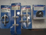 Attwood Boat Stainless Steel Cleats 6 Inch, 8 Bow Chocks, & Marker Light.. Fixed Price $85.00.