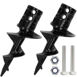 Dock Pole Auger Aluminum Post Hardware Ss Bolts Fits 2 Od Tubing Pack. Fixed Price $40.22.