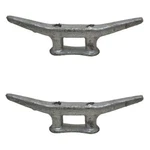Attwood Boat Dock Cleat DC1102 Silver Cast Iron Inch (set Of 2). Fixed Price $19.80.