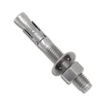 1/2" X 3-3/4 Inch Wedge Anchor, Stainless Steel Concrete Anchors, Heavy Duty .... Fixed Price $24.40.