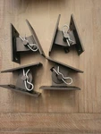 Stationary Edge Floating Dock Connector 4 Pack Hinge Kit Medium. Fixed Price $62.99.