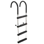 Recpro Compact Stainless Steel Heavy Duty 4 Step Pontoon Boat Ladder (open Box). Fixed Price $79.08.