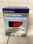 West Marine Premium Double Braided Nylon Dock Line Red, 5/8"X 15. Fixed Price $32.39.