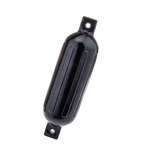 Edge Vinyl Boat Fender Ribbed Twin Eye 4.5" X 16" Black Dockside **new**. Fixed Price $16.99.