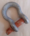 Columbus Mckinnon M651G Shackle- Screw Pin -galvanized -size 5/8" Wll 4.5 Ton. Fixed Price $18.70.
