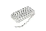 Seachoice 47601 Premium 3-STRAND Twisted Nylon Dock Line, White W/ Blue Tracer. Fixed Price $27.23.