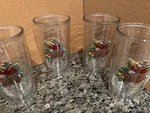 Tervis 16 Oz Clear Plastic Insulated Tumblers Set Of 4 Margaritaville Design. Fixed Price $45.00.