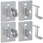 Heavy Duty Stationary Floating Boat Dock Connector Style Corner Hinge Kit. Fixed Price $53.80.