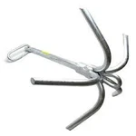 Marpac 7-2352 Grapnel Wreck Anchor 12LBS Hot Dipped Galvanized Steel. Fixed Price $69.99.