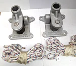 Monarch Whips Pivot-a-way Bases Mooring Wips. Fixed Price $899.99.
