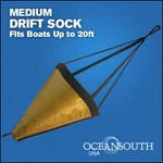 32" Drift Sock Sea Anchor Drogue, Brake Fits Boats Up To 20' -medium Size. Fixed Price $23.86.