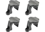 Extreme Max 3005.5067 Boattector Pontoon Rail Fender Hanger/adjuster Blk 4-PACK. Fixed Price $31.61.