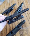 4 Pcs Inch Boat Cleat, Dock Nylon, Kayak Rope Tie. Fixed Price $11.00.