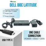 Dell Usb-c Dock Station For Latitude 3379 3400 3500 5300 5400 5401 W/130W Psu. Fixed Price $85.11.