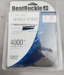 New Boatbuckle F07674 Winch Strap 2"X20FT Steel Snap Hook 4000 Lbs.. Fixed Price $28.94.