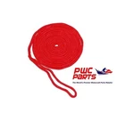 Seachoice Double Braid Fender Line 50-40941 3/8" Width X 6' Length Red. Fixed Price $21.95.